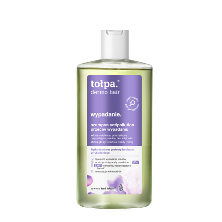 Tołpa Dermo Hair loss. Antipollution shampoo against hair loss